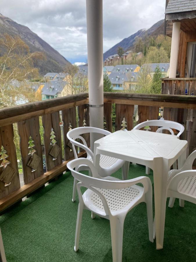 Appartement 4/6 Pers 38M2, Vue Montagne, Piscine Chauffee, 500M Centre Ville Cauterets Eksteriør bilde